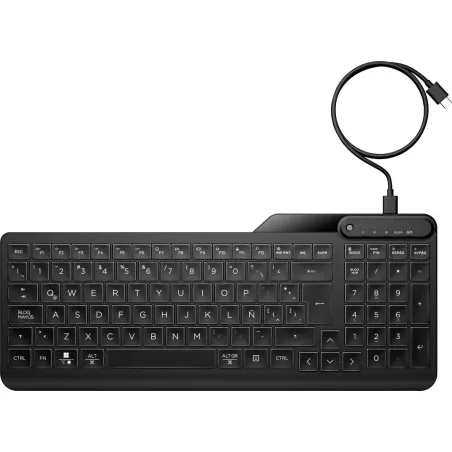 HP 405 Multi-Device Backlit Wired Kbd