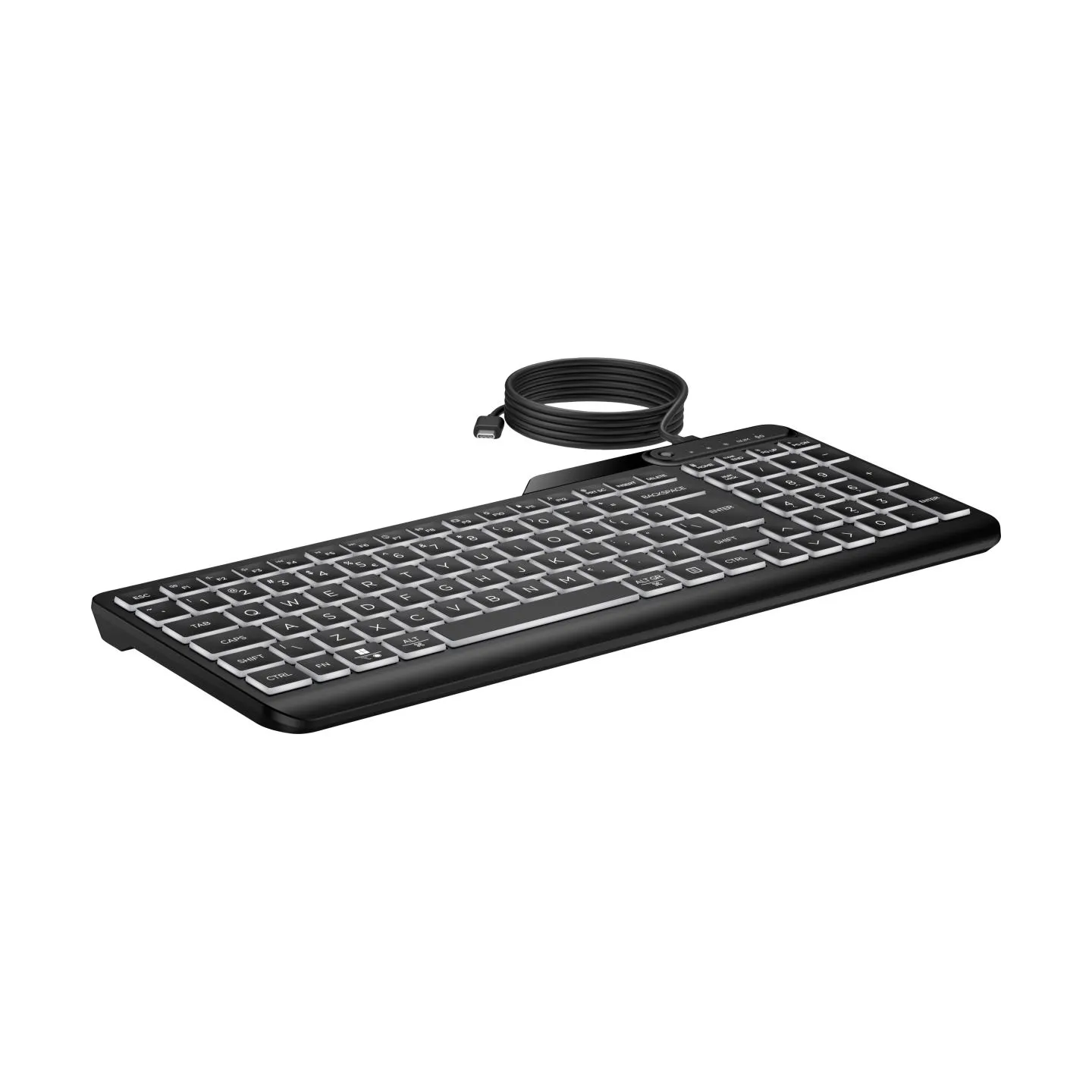 HP 405 Multi-Device Backlit Wired Kbd