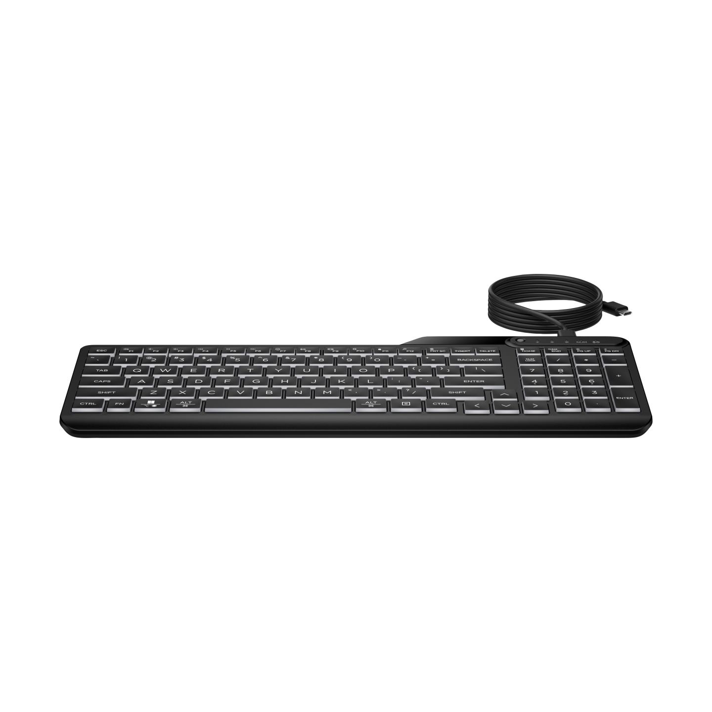 HP 405 Multi-Device Backlit Wired Kbd