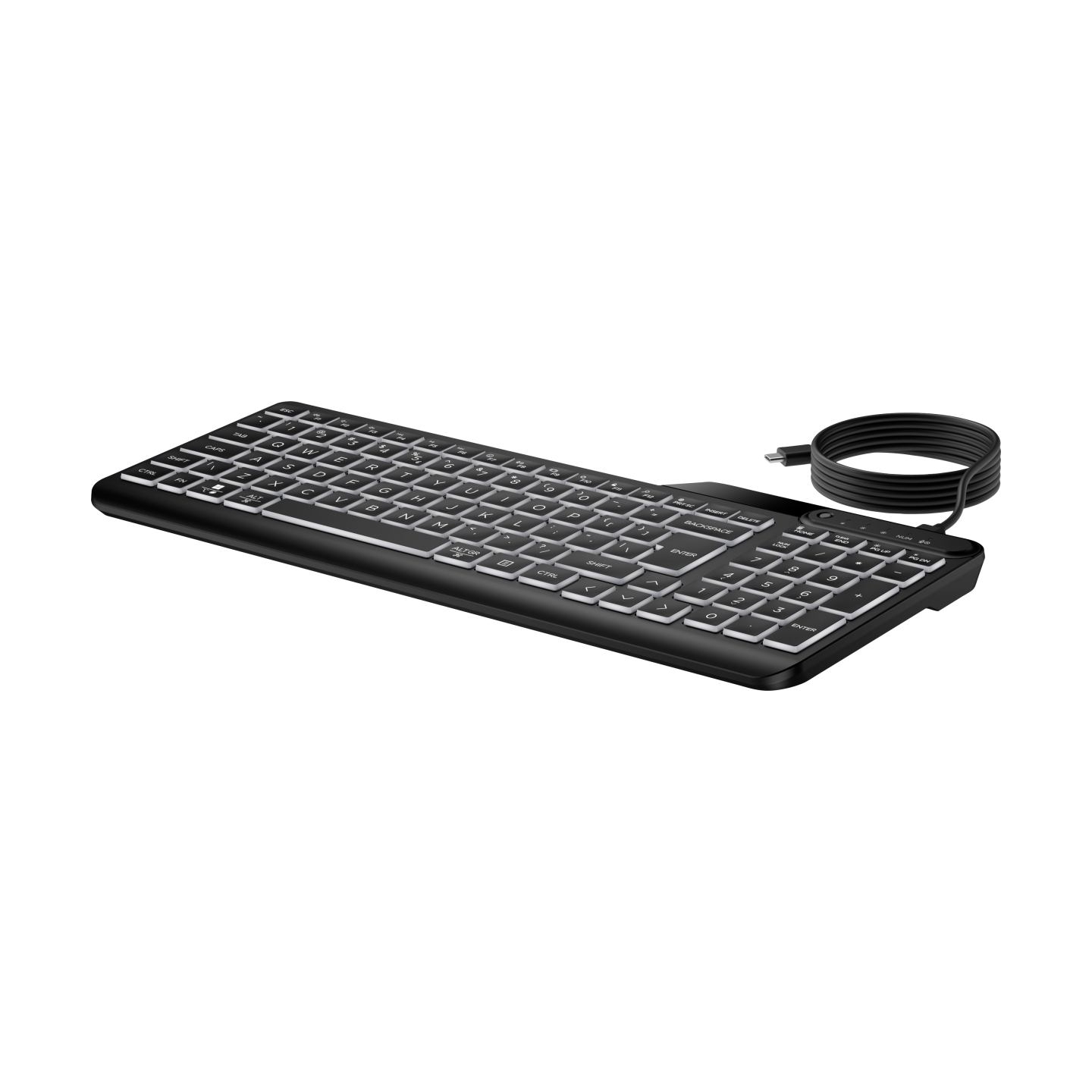 HP 405 Multi-Device Backlit Wired Kbd