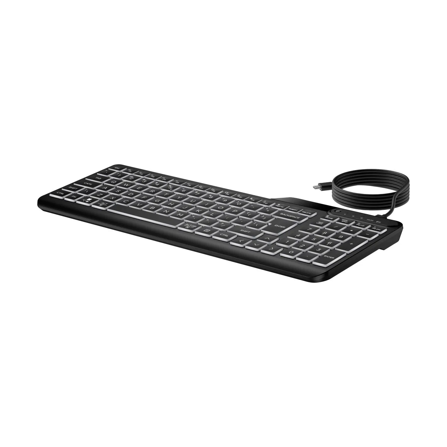 HP 405 Multi-Device Backlit Wired Kbd