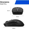 HP 705 Super Capacitor Wireless Mouse - Multi-Device, Programmable, 4-way scrolling, Ultra-Fast Rechargeable, Multi Surface, 600