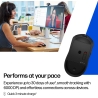 HP 705 Super Capacitor Wireless Mouse - Multi-Device, Programmable, 4-way scrolling, Ultra-Fast Rechargeable, Multi Surface, 600