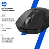 HP 705 Super Capacitor Wireless Mouse - Multi-Device, Programmable, 4-way scrolling, Ultra-Fast Rechargeable, Multi Surface, 600