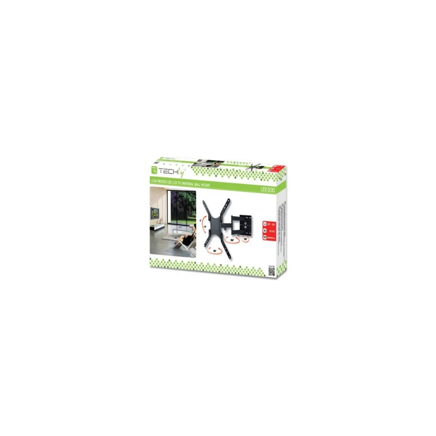 Techly 308893 Wall mount for TV