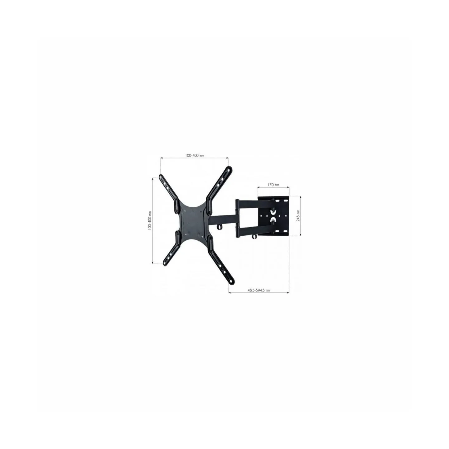 Techly 308893 Wall mount for TV