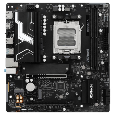 Asrock Mainboard|ASROCK|AMD B850|SAM5|Micro-ATX|Memory DDR5|Memory slots 2|B850M-XR2.0