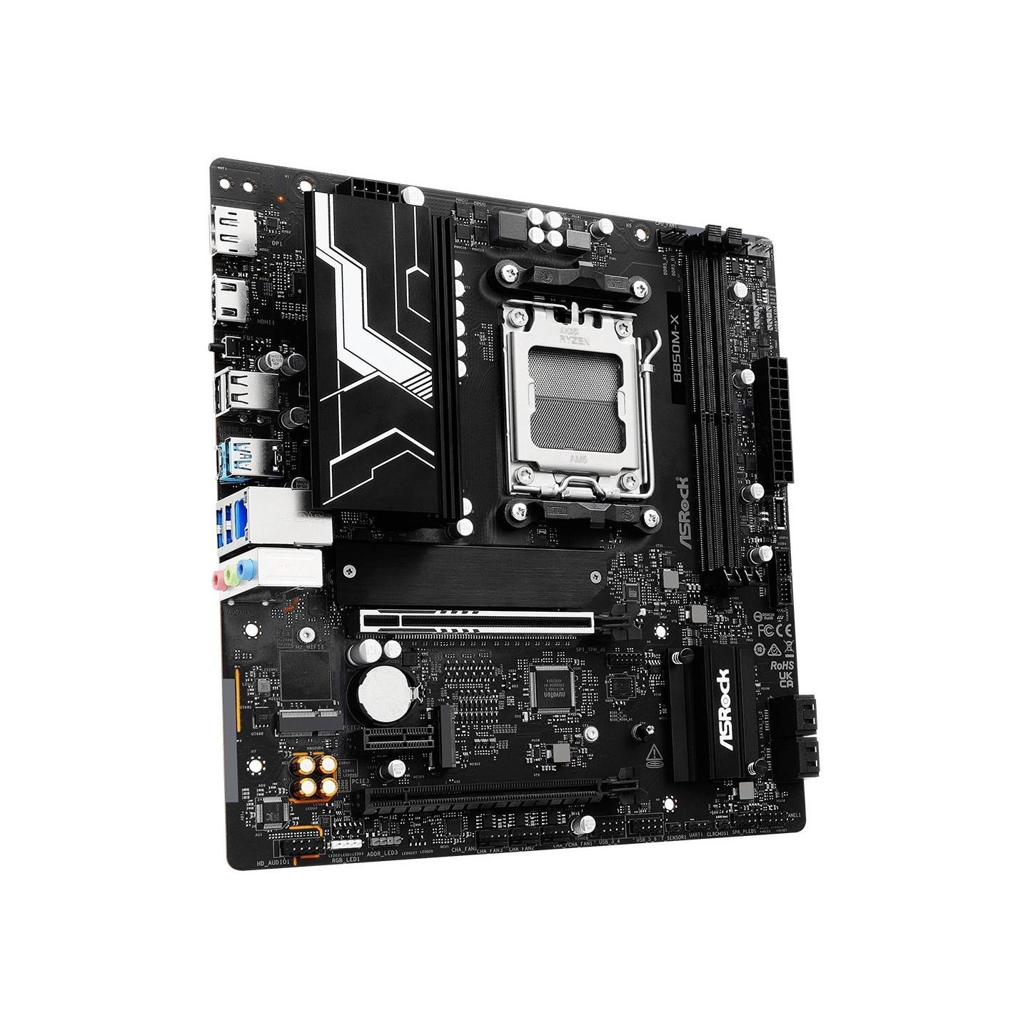 Asrock Motherboard B850M-X R2.0 AM5 2DDR5 M.2 USBC mATX