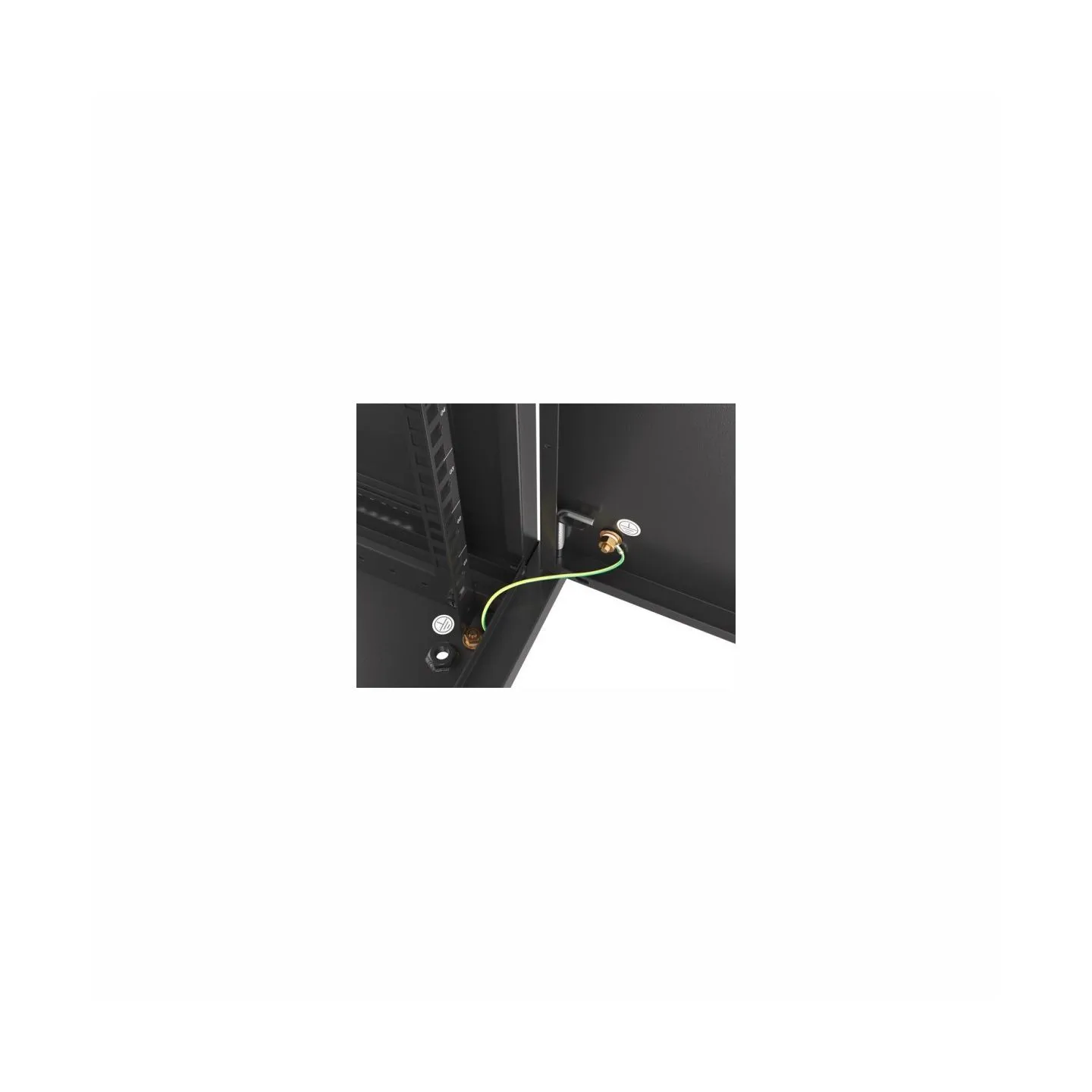 Lanberg Wall mount 19i 12U 600x600 black