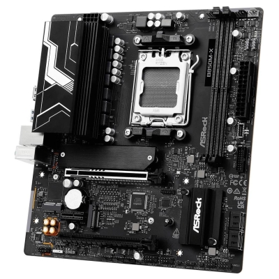 Asrock Mainboard|ASROCK|AMD B850|SAM5|Micro-ATX|Memory DDR5|Memory slots 2|B850M-XR2.0