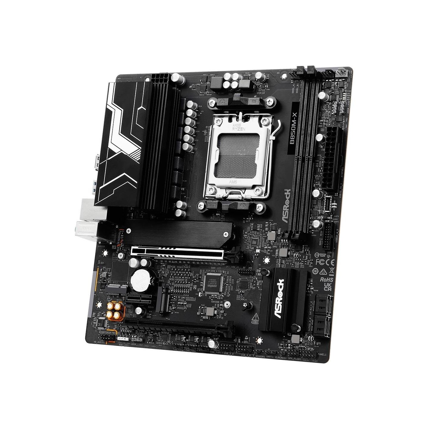 Asrock Motherboard B850M-X R2.0 AM5 2DDR5 M.2 USBC mATX