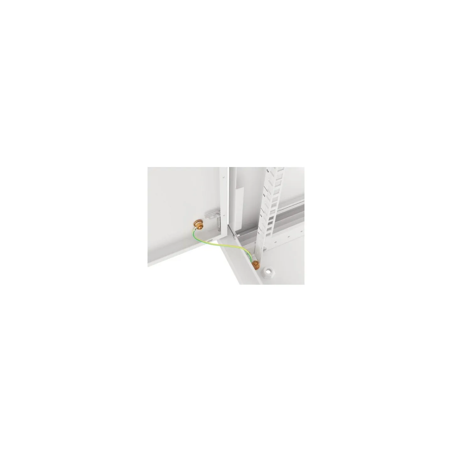 Lanberg Wall mount cabinet 19inch 6U