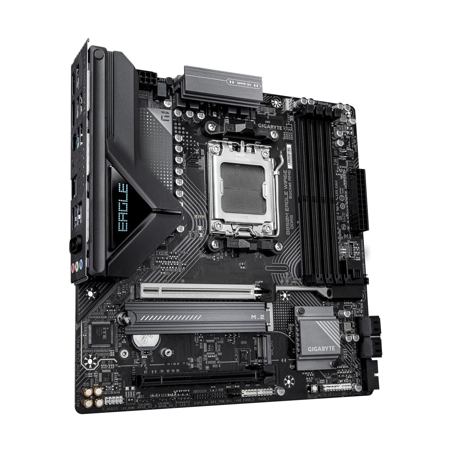Gigabyte B850M EAGLE WF6E | Processor family AMD | Processor socket AM5 | DDR5 | Supported hard disk drive interfaces SATA, M.2 