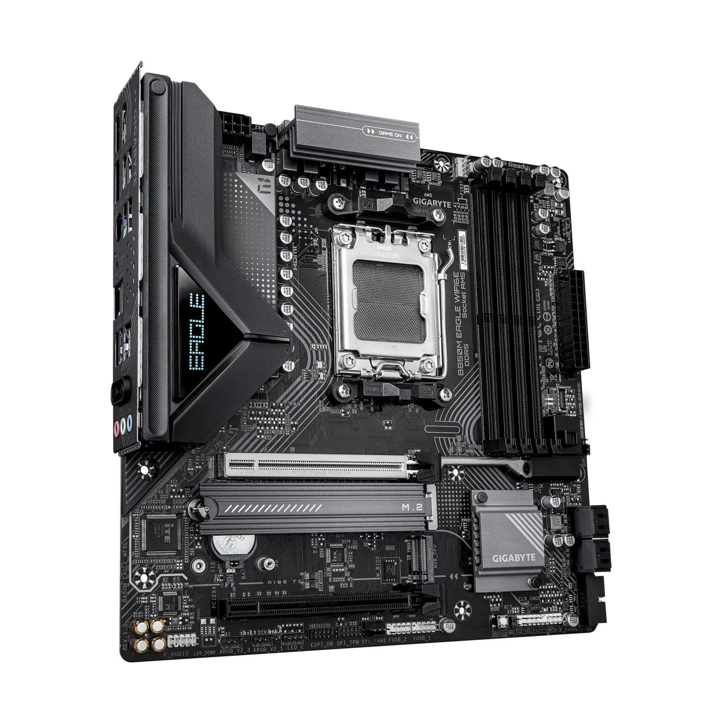 Gigabyte B850M EAGLE WF6E | Processor family AMD | Processor socket AM5 | DDR5 | Supported hard disk drive interfaces SATA, M.2 