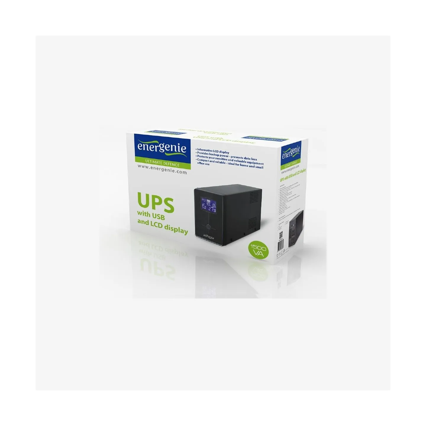 Energenie UPS 3000VA USB LCD