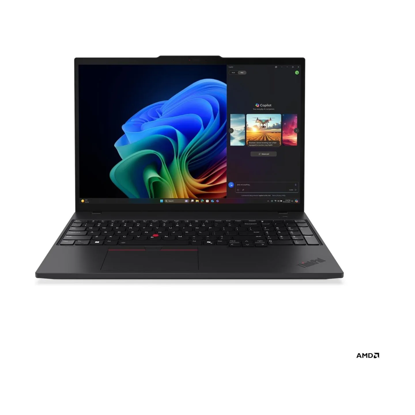 Lenovo Thinkpad T16 G4 AMD | Black | 16 " | IPS | WUXGA | 1920 x 1200 pixels | Anti-glare | AMD Ryzen AI 5 PRO | 340 | 32 GB | S
