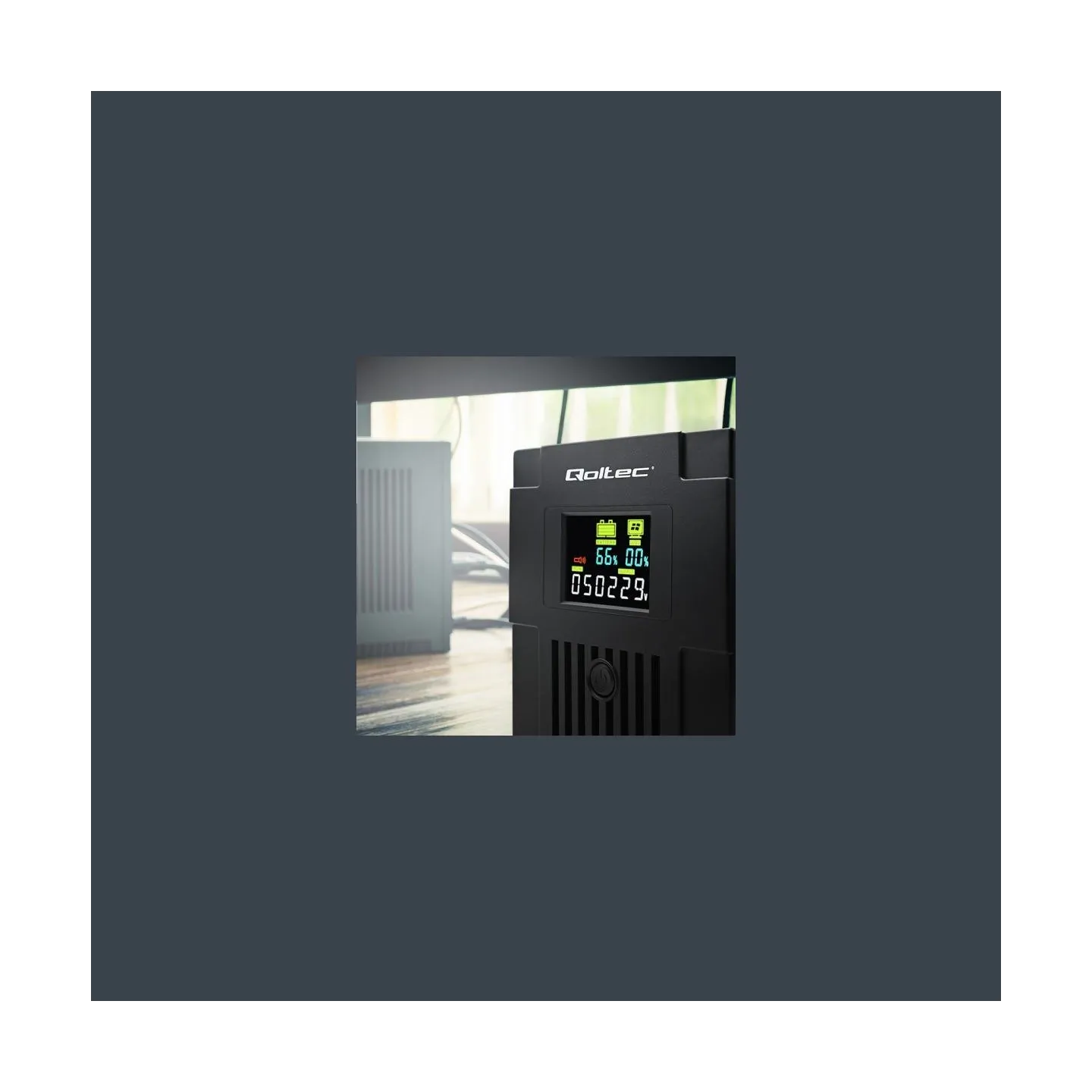Qoltec 53770 UPS 1500VA 900W