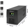 Qoltec 53771 UPS 2000VA 1200W LCD