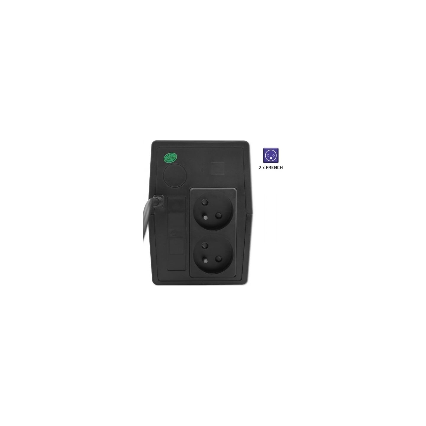 Qoltec 53772 UPS 650VA 360W