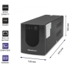 Qoltec 53775 UPS 1200VA 720W