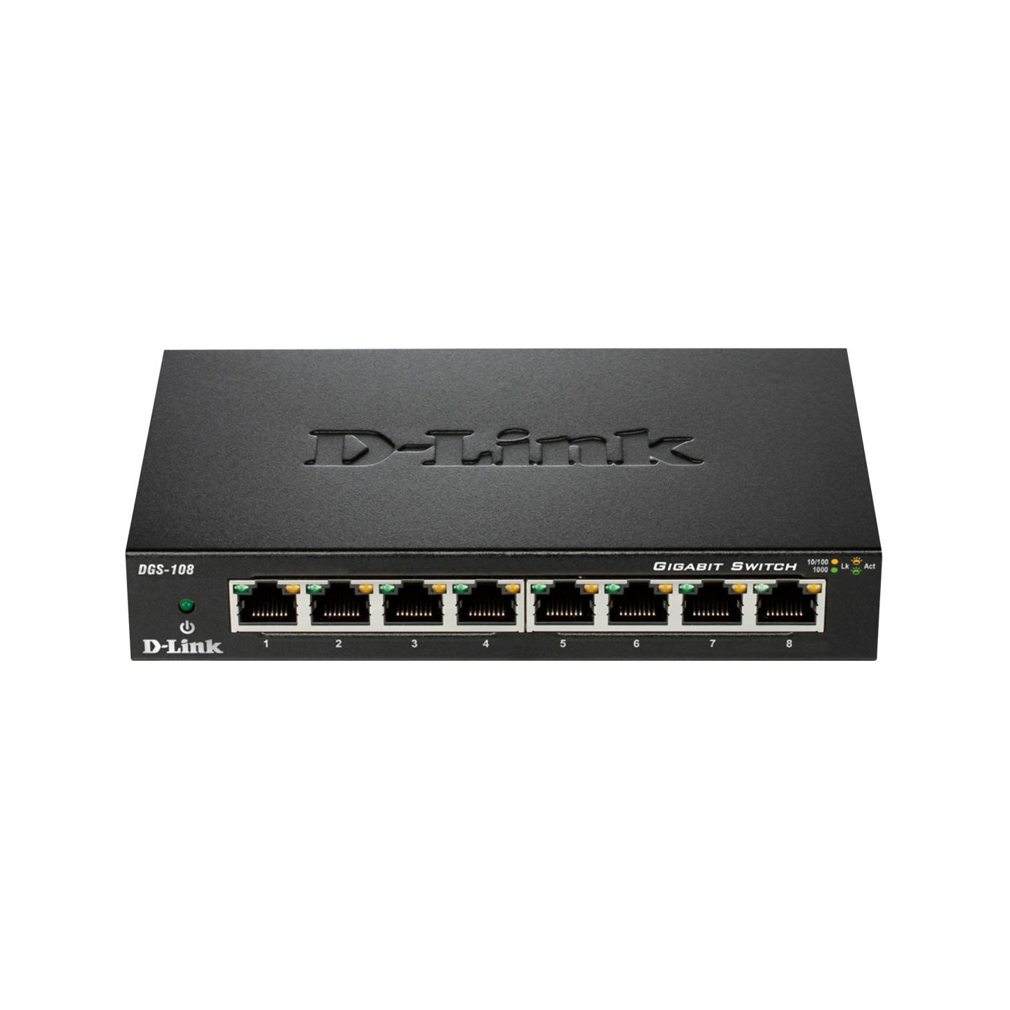 D-Link DGS-108/E 8-port Gigabit Switch