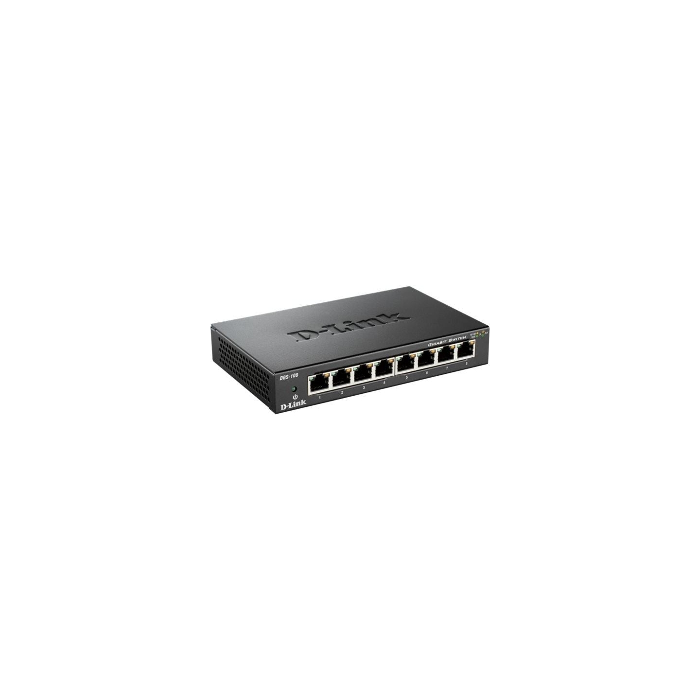 D-Link DGS-108/E 8-port Gigabit Switch