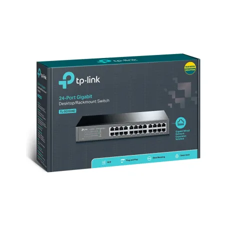 Tp-Link 24port Gigab. ECO-Switch 19in