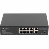 Lanberg switch PoE 19inch 10-port 100MB