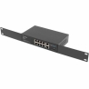 Lanberg switch PoE 19inch 10-port 100MB