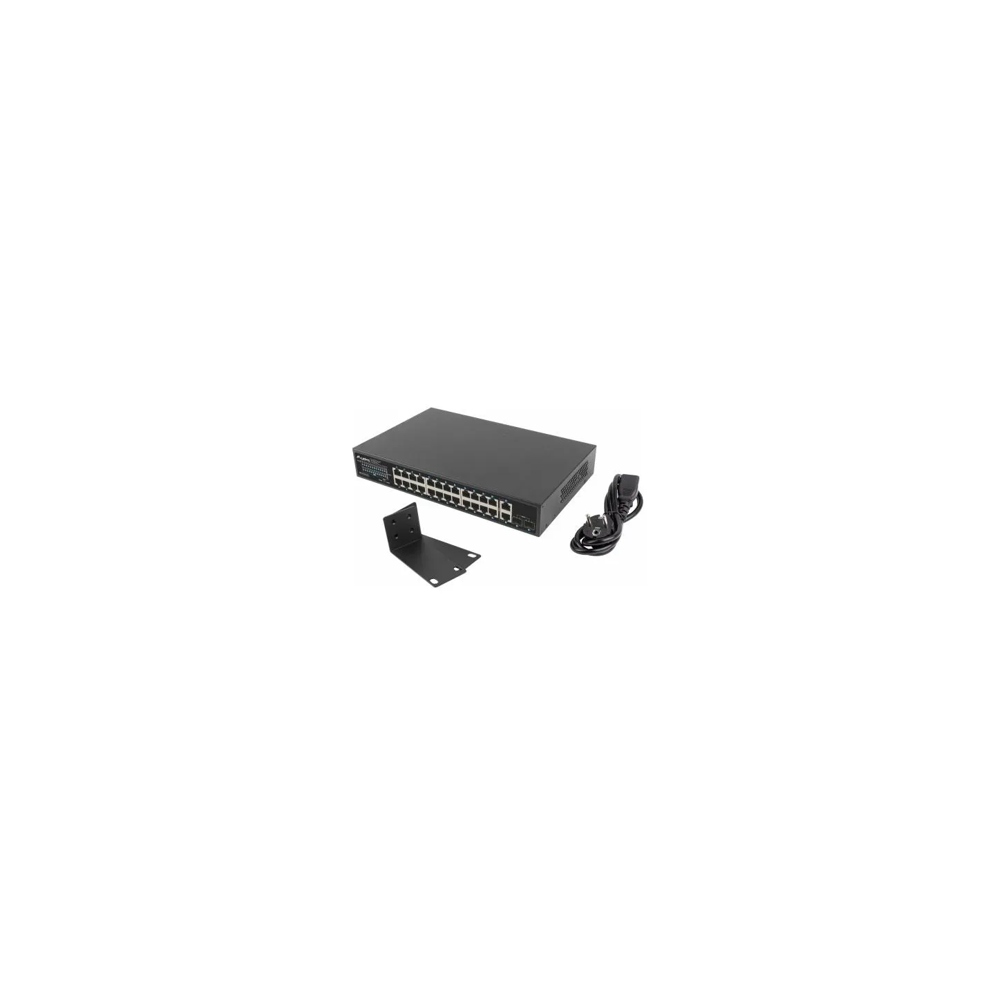Lanberg switch PoE+ 24x 1GB 2x SFP 250W