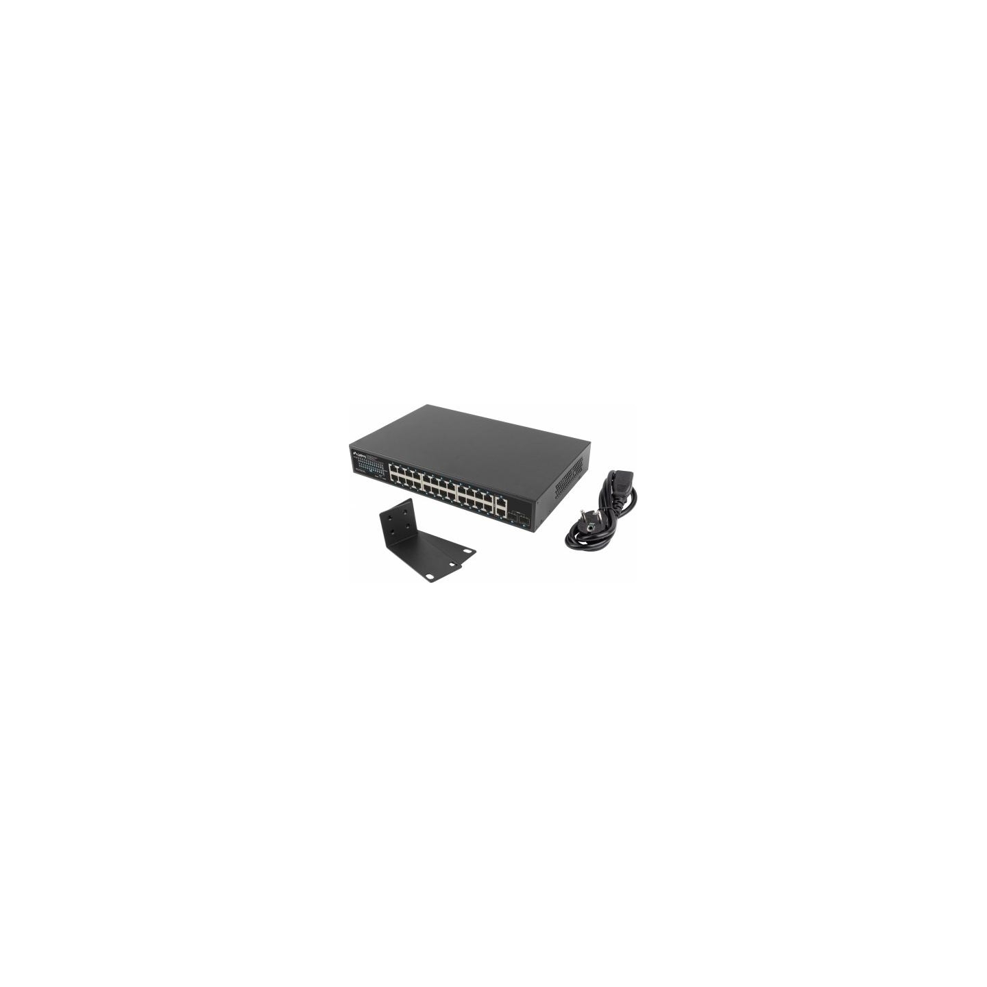 Lanberg switch PoE+ 24x 1GB 2x SFP 360W