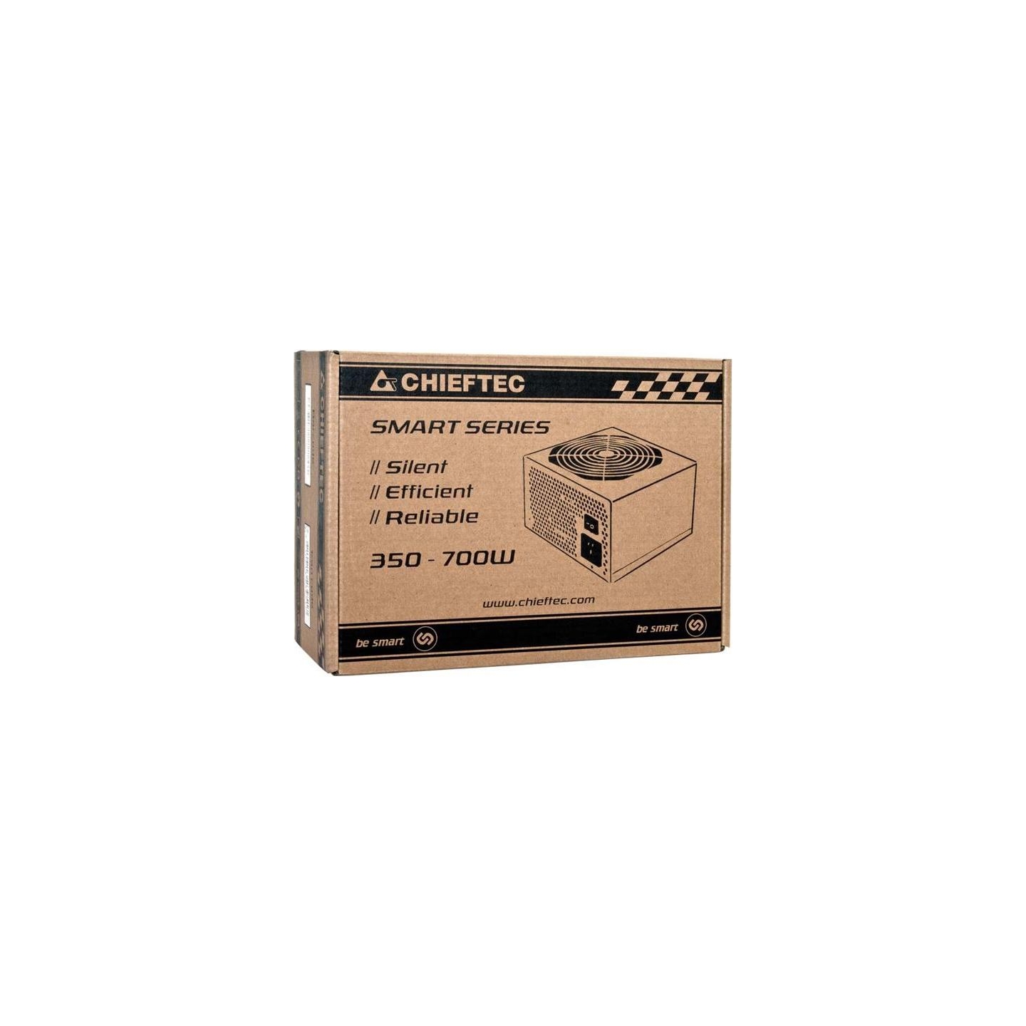 Chieftec PSU 500W 12CM ATX12V V2.3 80+