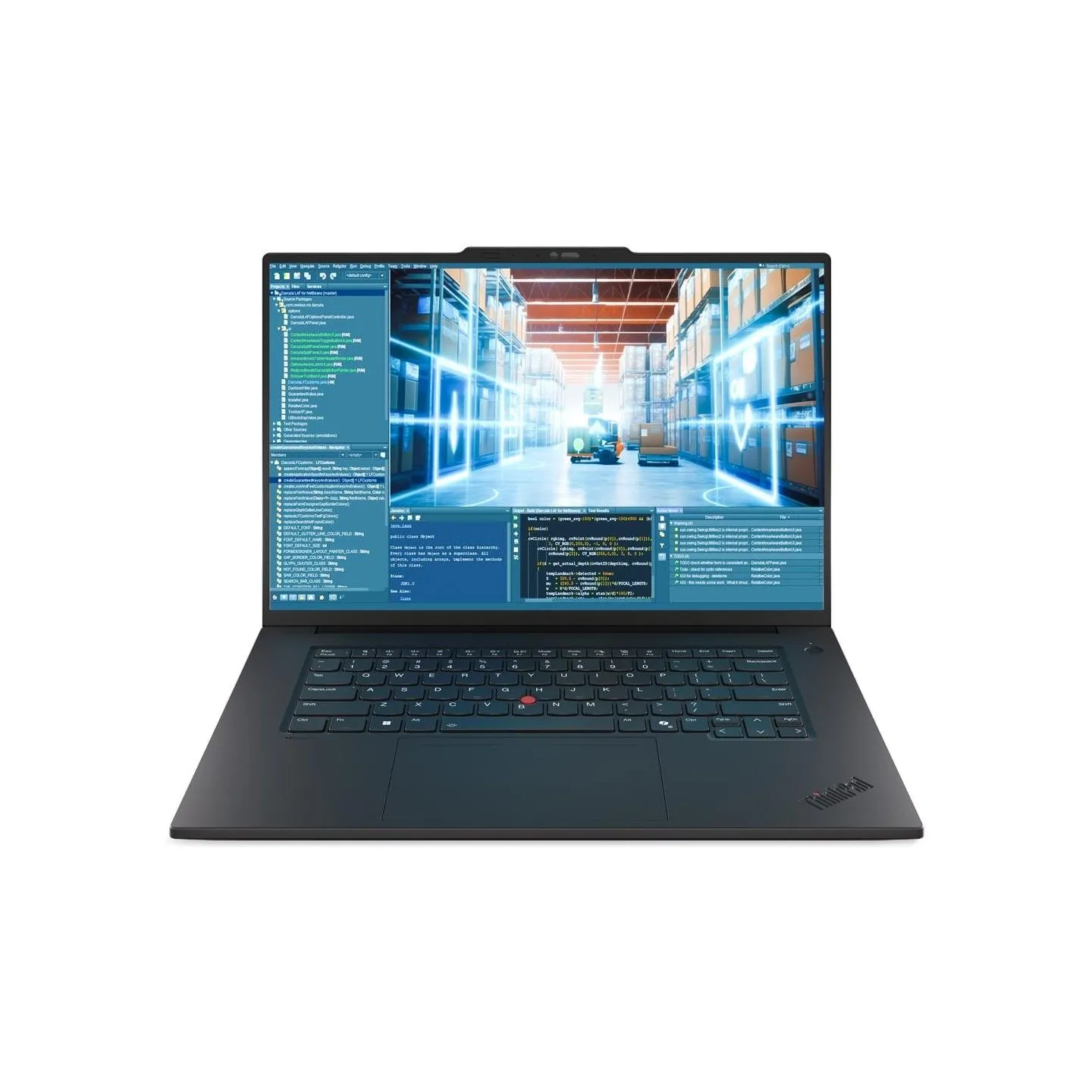 Lenovo ThinkPad P1 G8 Intel | Black | 16 " | IPS | WUXGA | 1920 x 1200 pixels | Intel Core Ultra 7 | 255H | 32 GB | LPCAMM2 LPDD