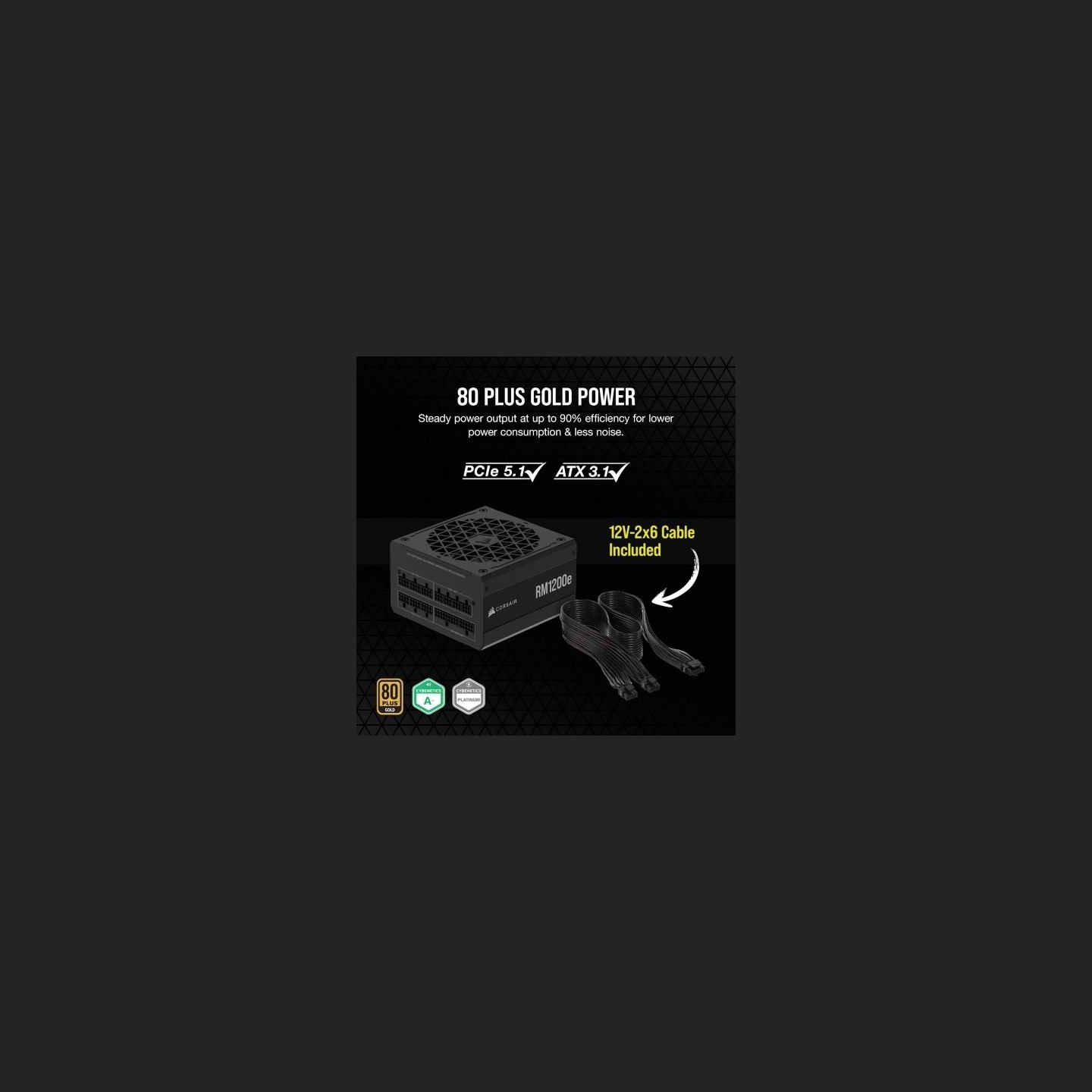 Corsair RMe Series RM1200e 1200W PSU