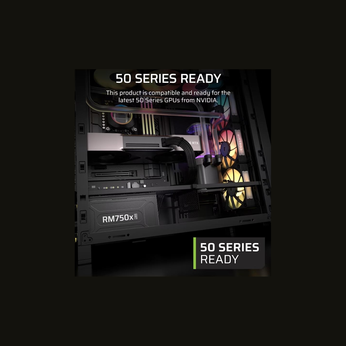 Corsair 2025 RMx Shift Series RM750x PSU