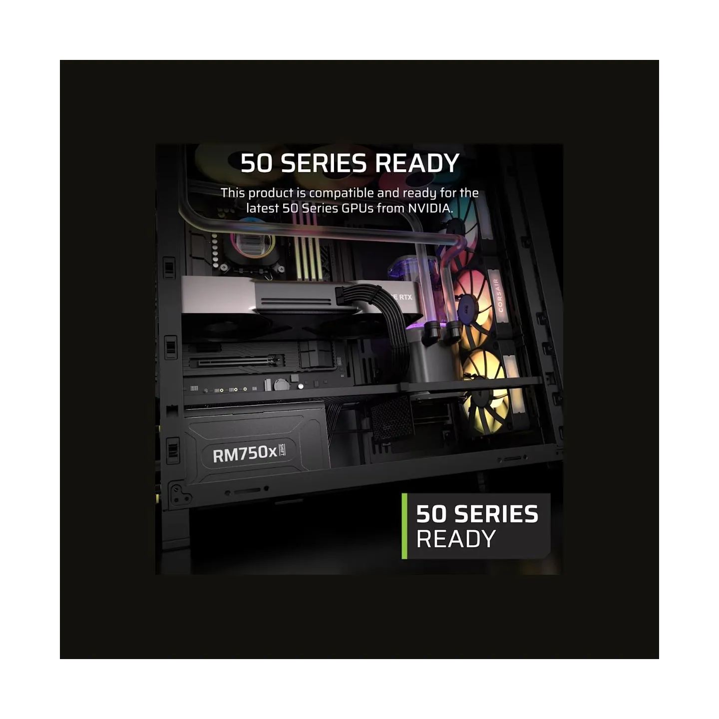 Corsair 2025 RMx Shift Series RM750x PSU