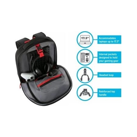 Targus 17.3inch Strike2 Gaming Backpack