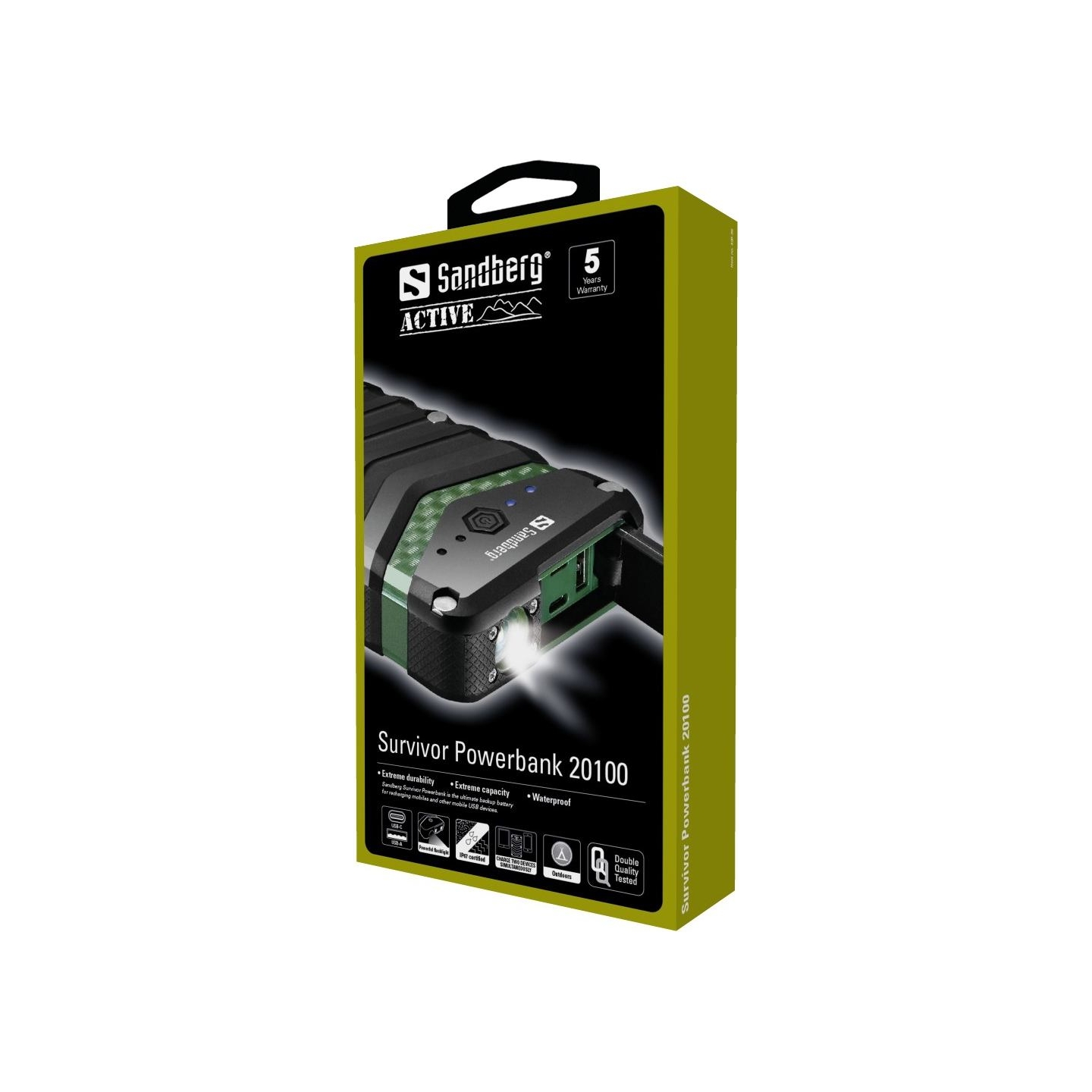 Sandberg Survivor Powerbank 20100
