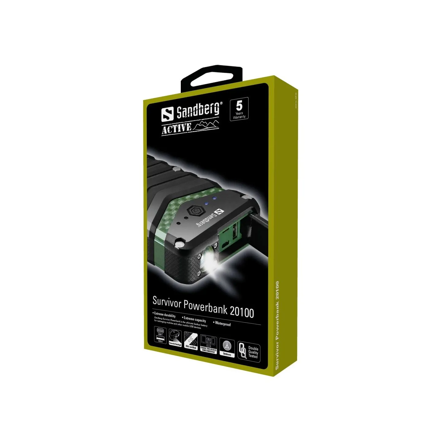 Sandberg Survivor Powerbank 20100