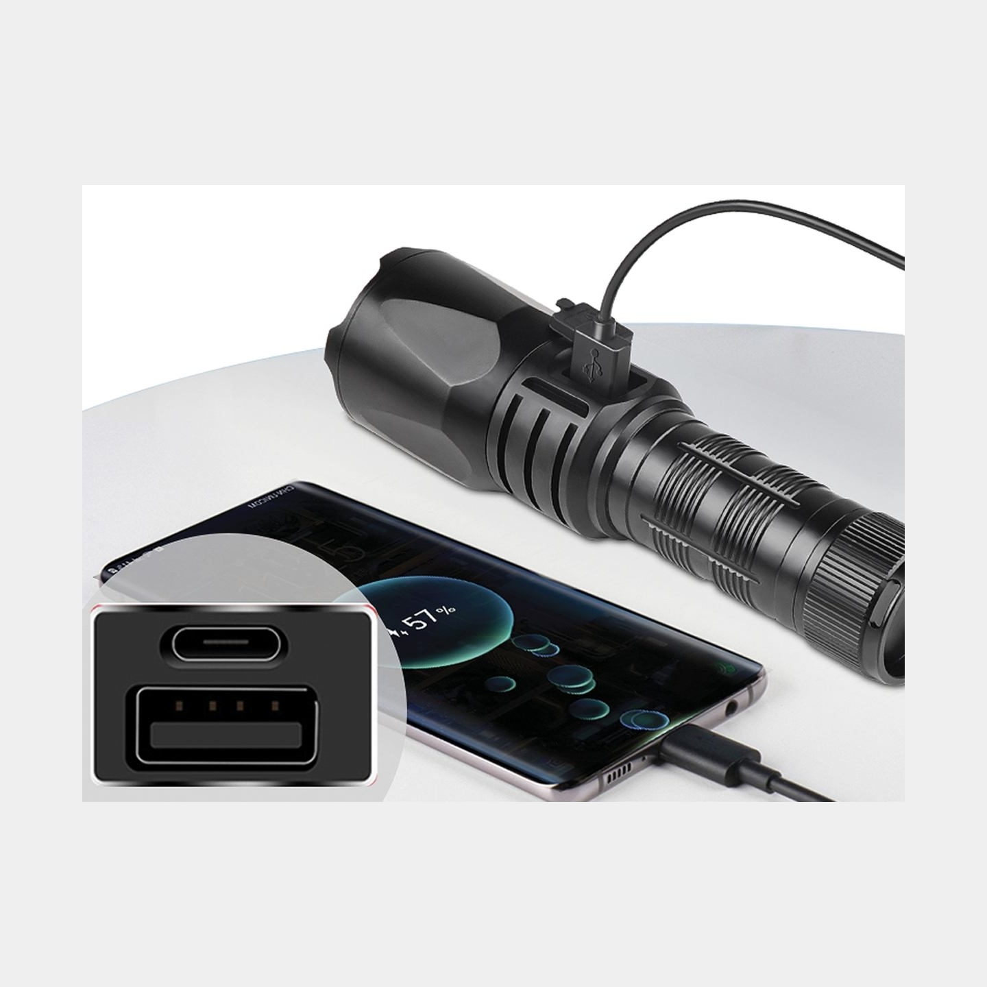 Sandberg Survivor Torch Powerbank 5000