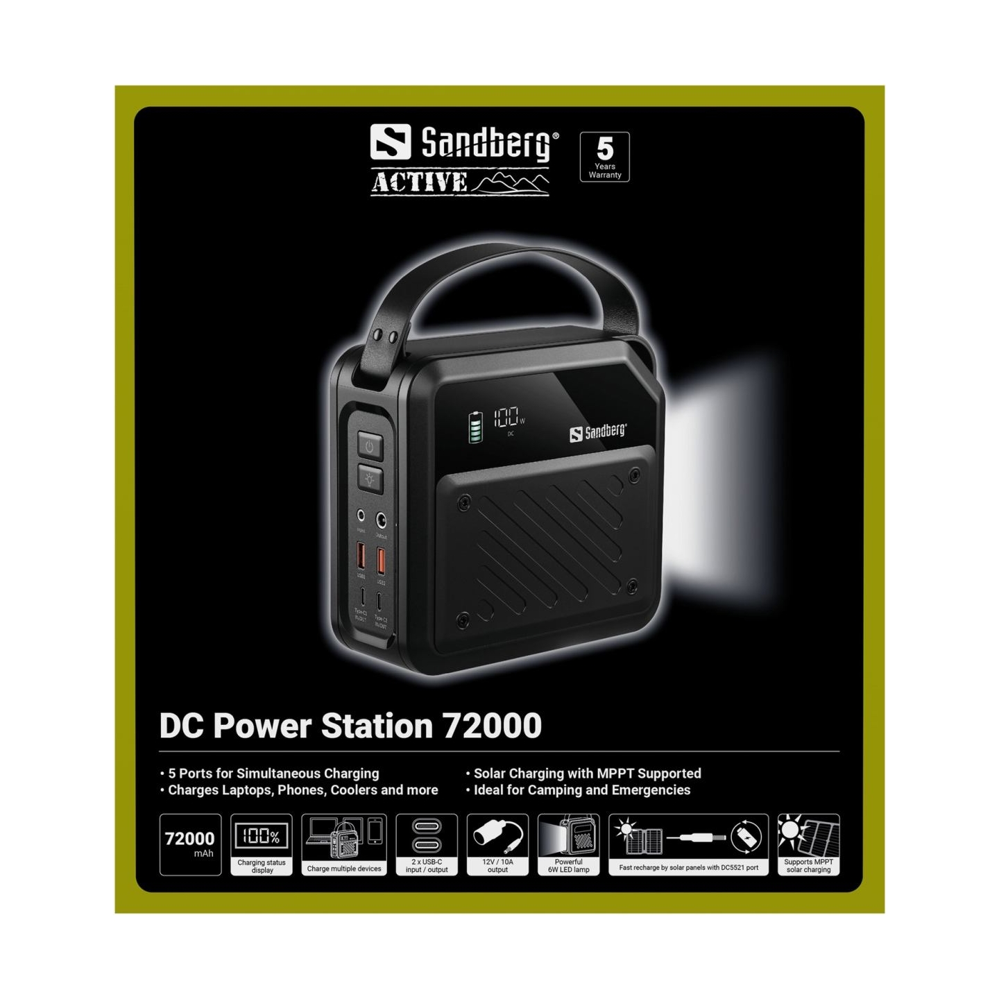 Sandberg DC Power Station 72000