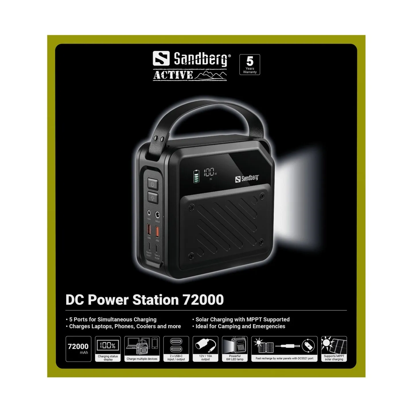 Sandberg DC Power Station 72000
