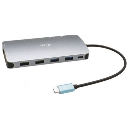 I-Tec USB-C Metal Nano Dock 3xDisplay+PD