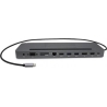 I-Tec USB-C Metal Dock 3xDisplay+PD