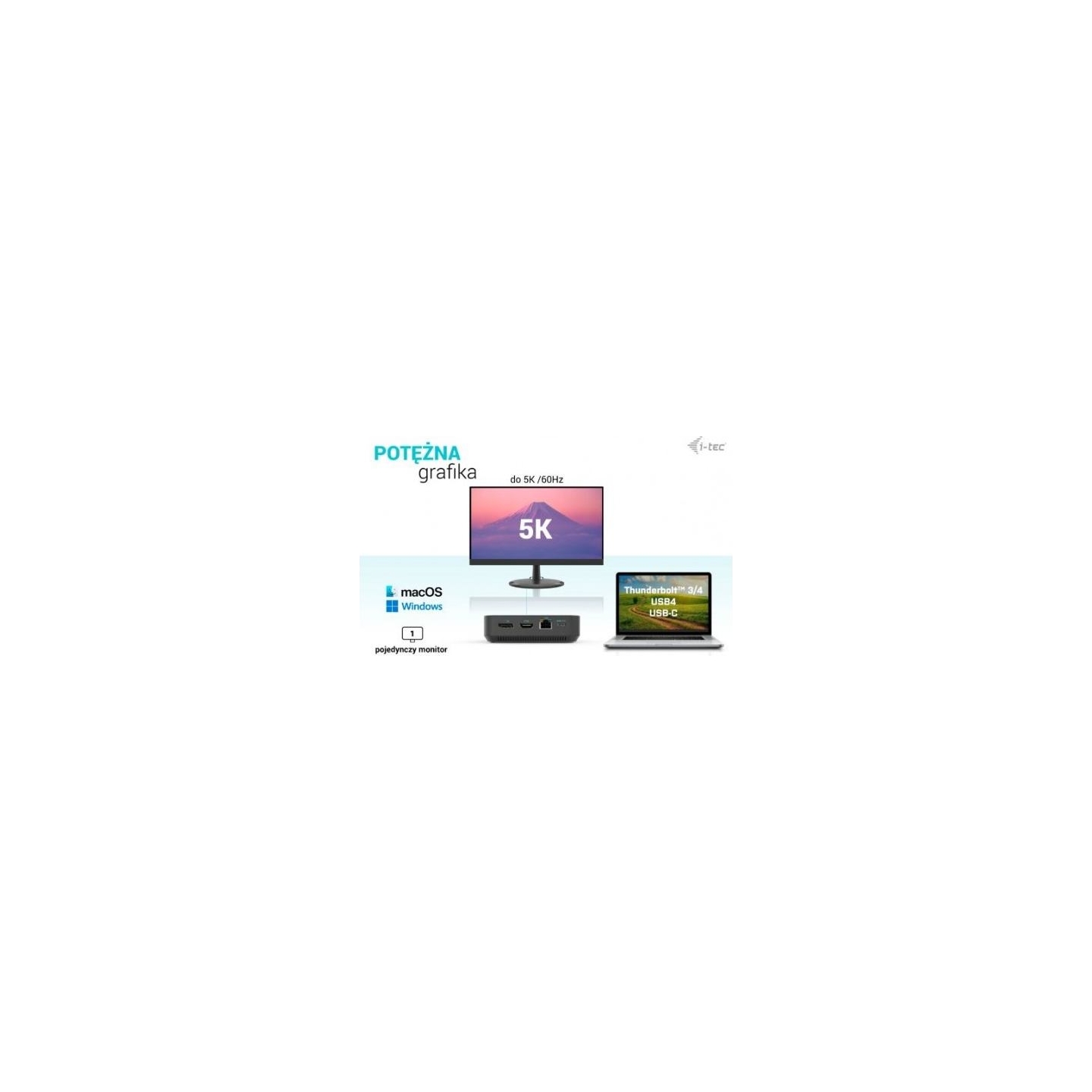 I-Tec USB-C HDMI Dual DP Docking Station