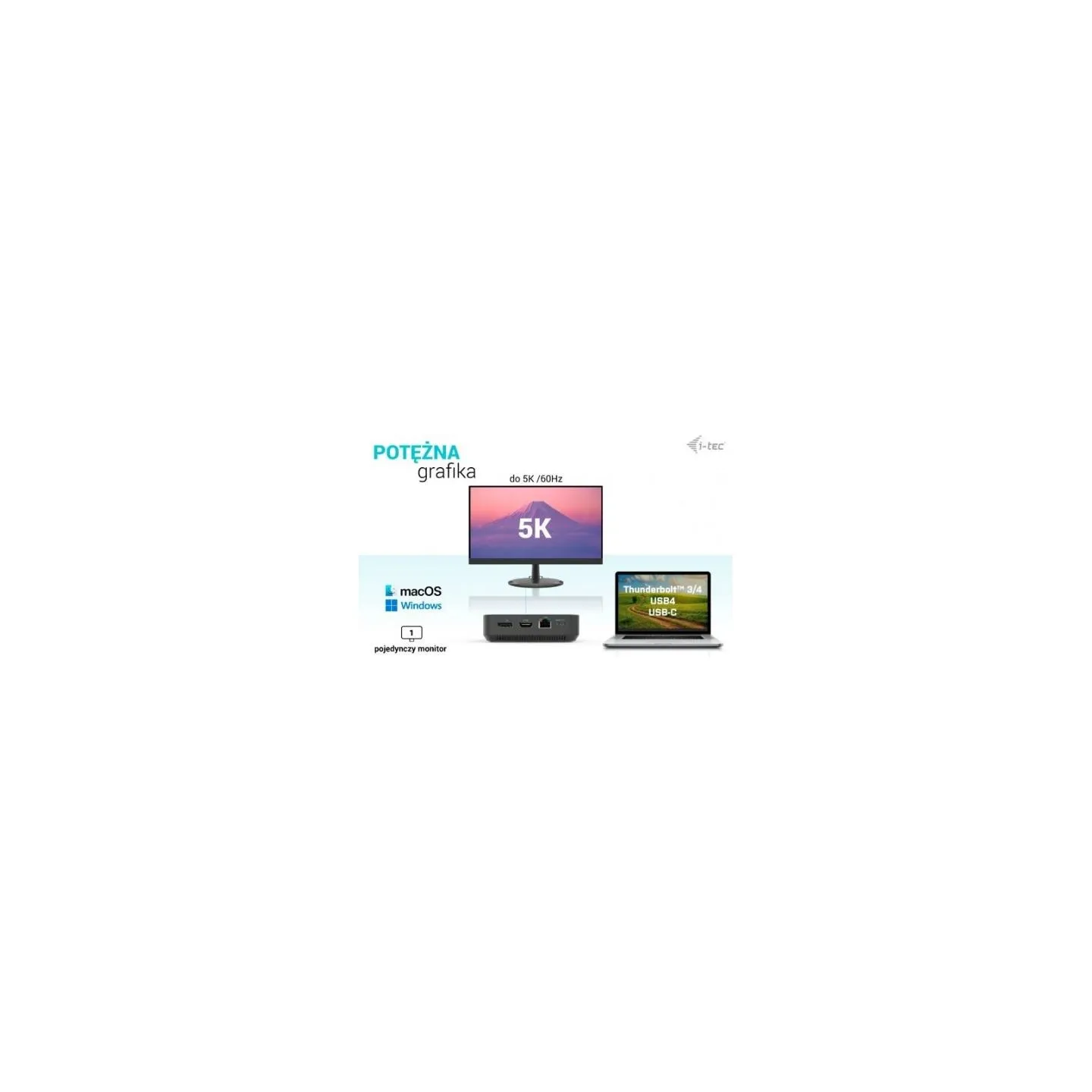 I-Tec USB-C HDMI Dual DP Docking Station