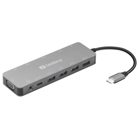 Sandberg USB-C 13-in-1 Travel Dock