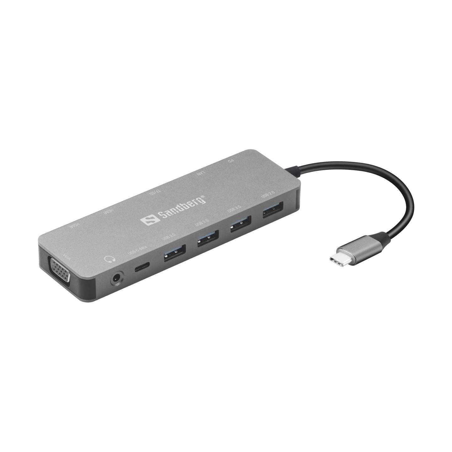 Sandberg USB-C 13-in-1 Travel Dock