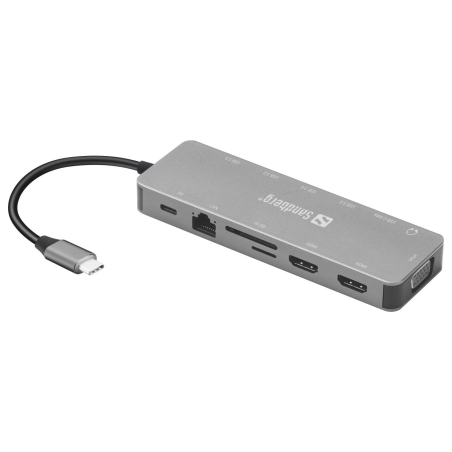 Sandberg USB-C 13-in-1 Travel Dock