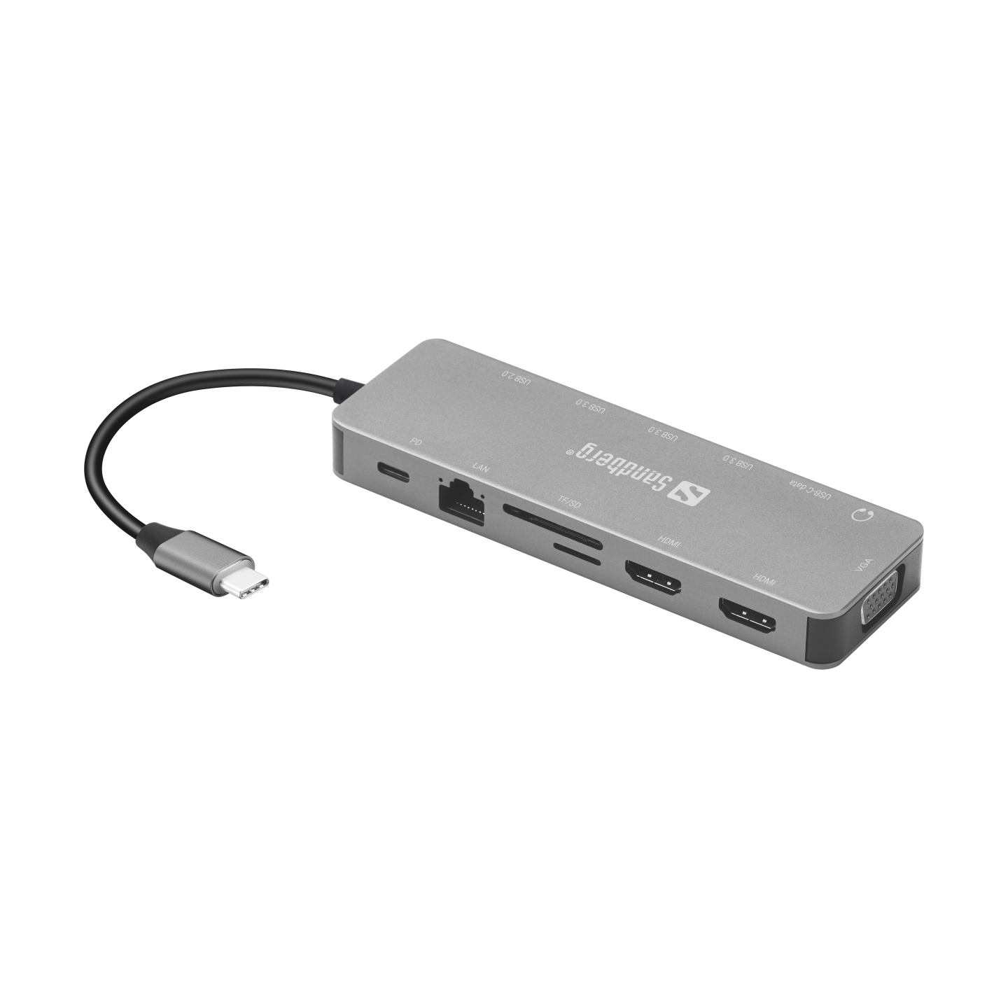 Sandberg USB-C 13-in-1 Travel Dock